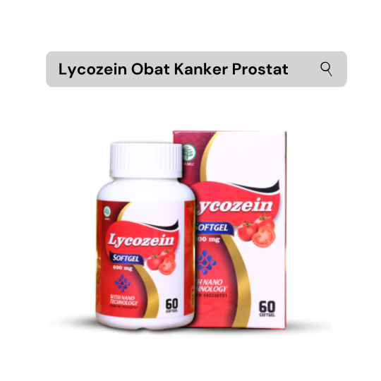 Promo Lycozein Obat Kanker Prostat